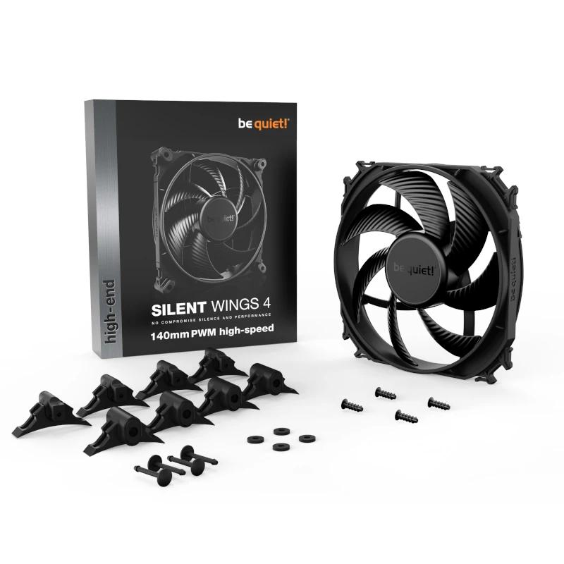 be quiet! Ventilador Silent Wings 4 140mm Negro - Imagem de Detalhe 4