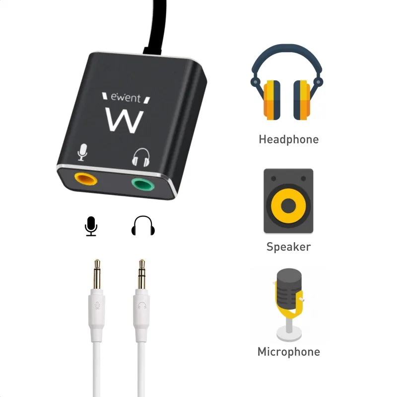 Ewent Adaptador de áudio USB tipo C/Jack - Imagem de Detalhe 24