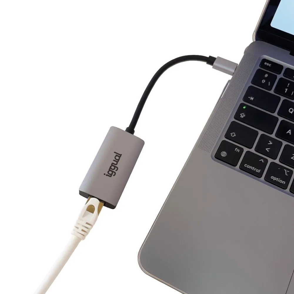iggual Adaptador tipo C a RJ45 Gigabit 1000Mbps - Imagem de Detalhe 9