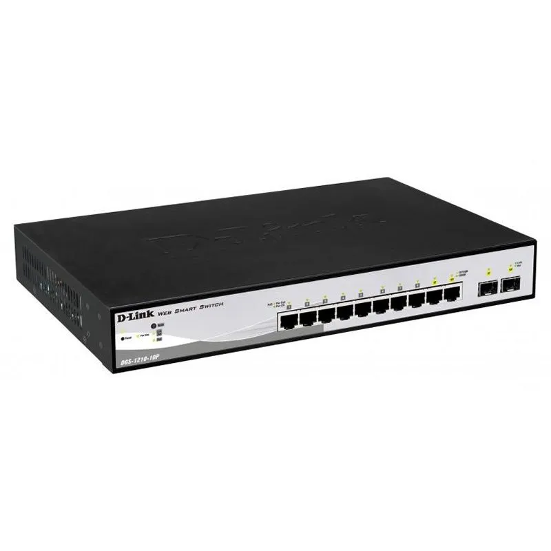 D-Link DGS-1210-10P/E Switch 8xGB PoE 2xSFP - Imagem de Detalhe 5