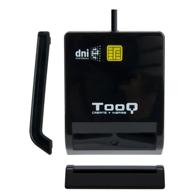 Tooq Leitor de cartões DNIE USB 2.0 preto - Imagem de Detalhe 5