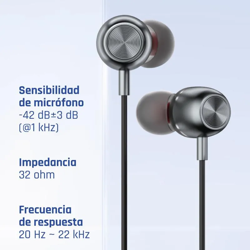 iggual Auriculares com micro intrauditivos 3,5 mm - Imagem de Detalhe 21