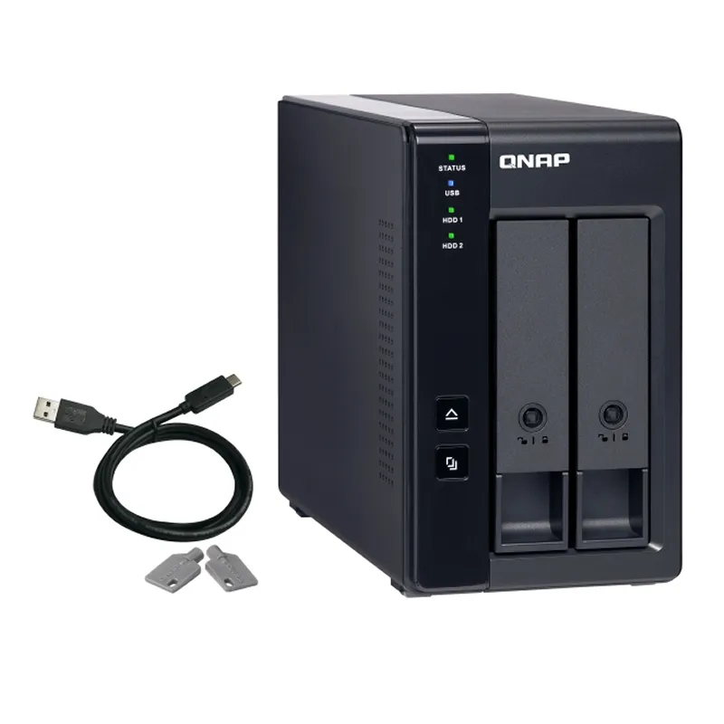 QNAP TR-002 Expansão de Raid 2XBAÍA HDD 1xUSB-C 3.2 - Imagem de Detalhe 10