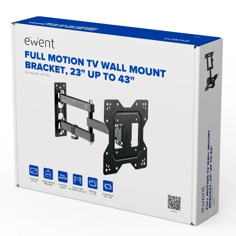 EWENT EW1522 Suporte de parede para TV ext 3 pivotante 23 - 42" - Imagem de Detalhe 8