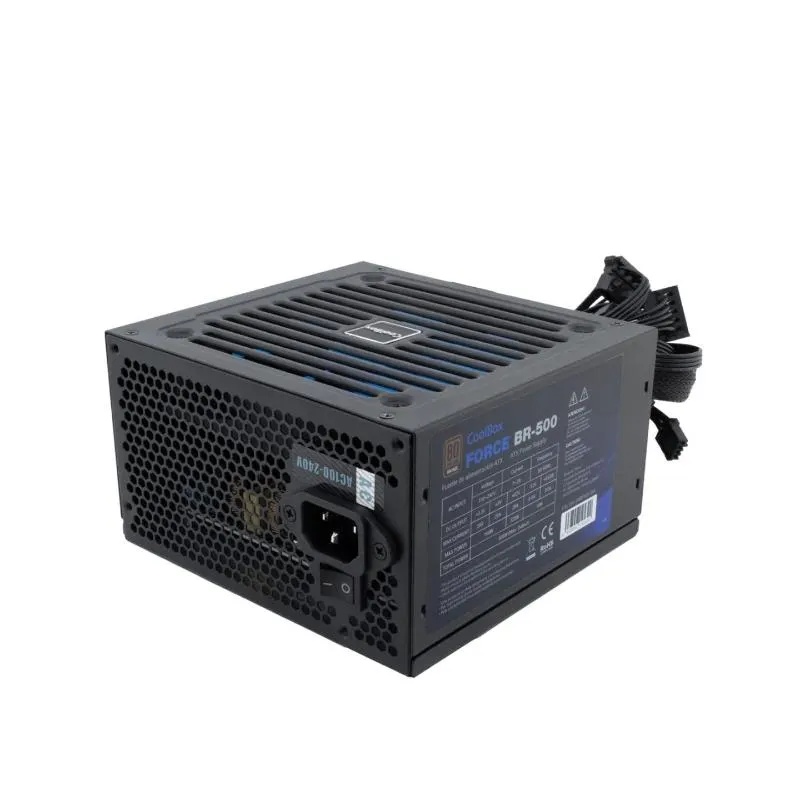 CoolBox Fonte AL. ATX FORCE-BR500 BRONZE OEM - Imagem de Detalhe 11