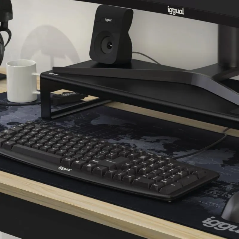 iggual Teclado padrão CK-BASIC-105T negro - Imagem de Detalhe 16