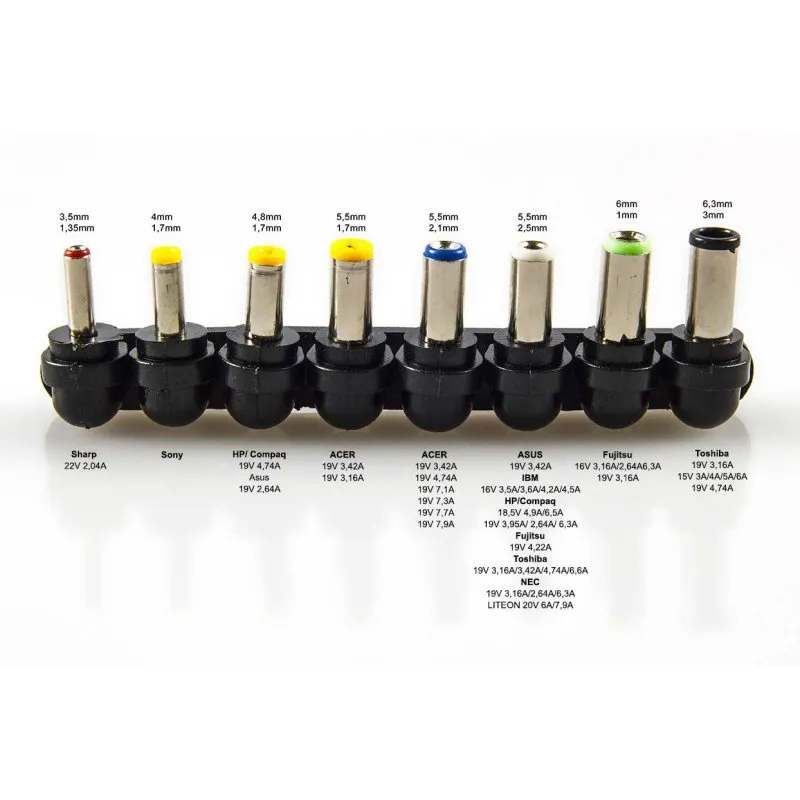 Tacens Cargador Portátil ANIMA 100W 8 Conector. - Imagem de Detalhe 15
