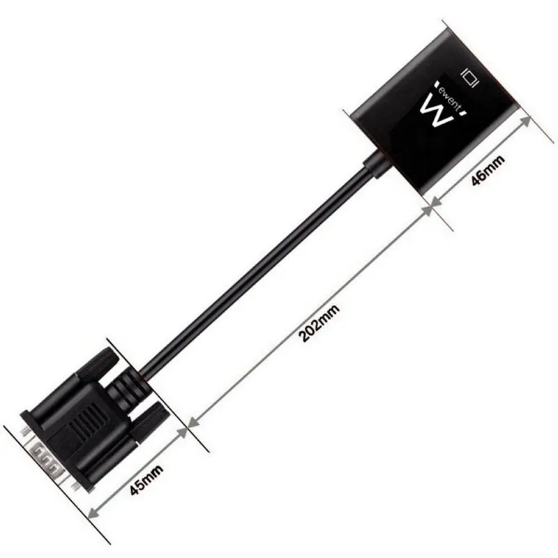EWENT EW9866 Adaptador VGA/HDMI com Áudio - Imagem de Detalhe 9