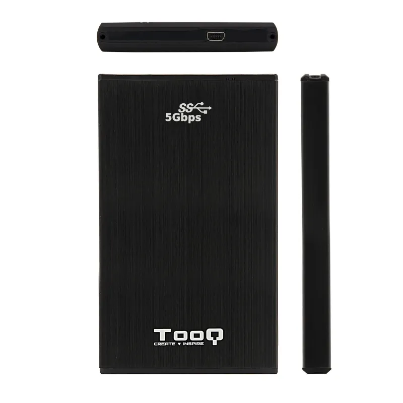 TooQ TQE-2522B caixa HD 2.5" SATA3 USB 3.0 Preta - Imagem de Detalhe 16