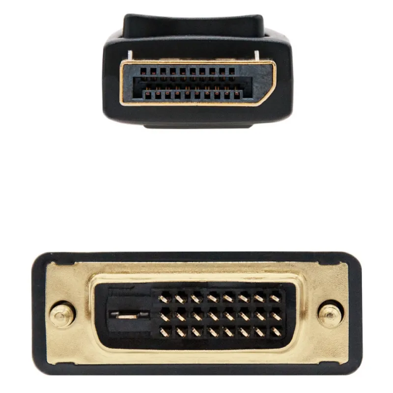 Nanocable Cabo Conversor DP para DVI 2 M Preto - Imagem de Detalhe 11