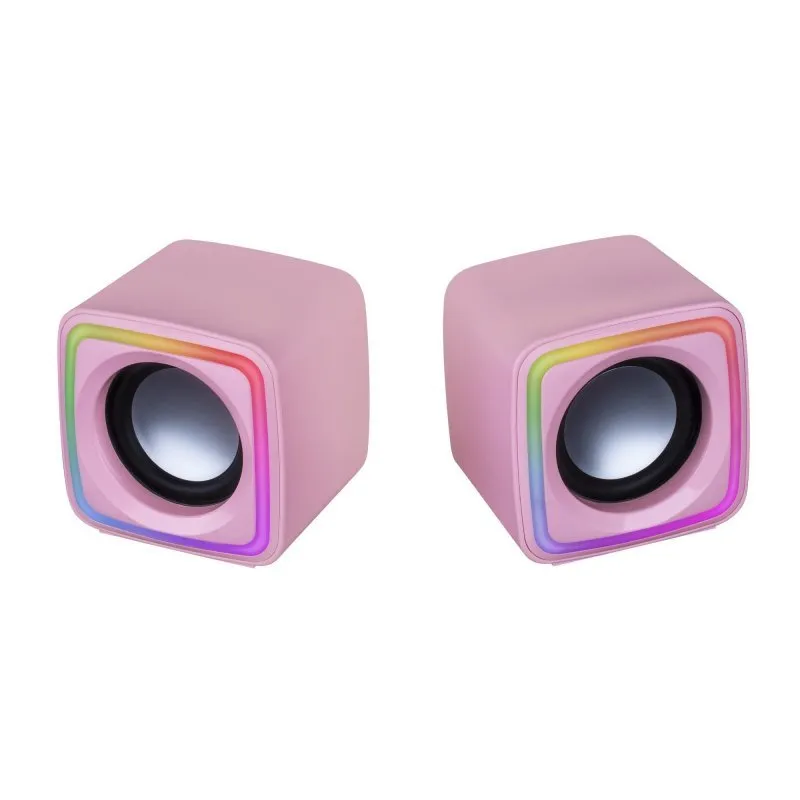 MARS GAMING Colunas MSCUBE Premium 8W Rosa - Imagem de Detalhe 11