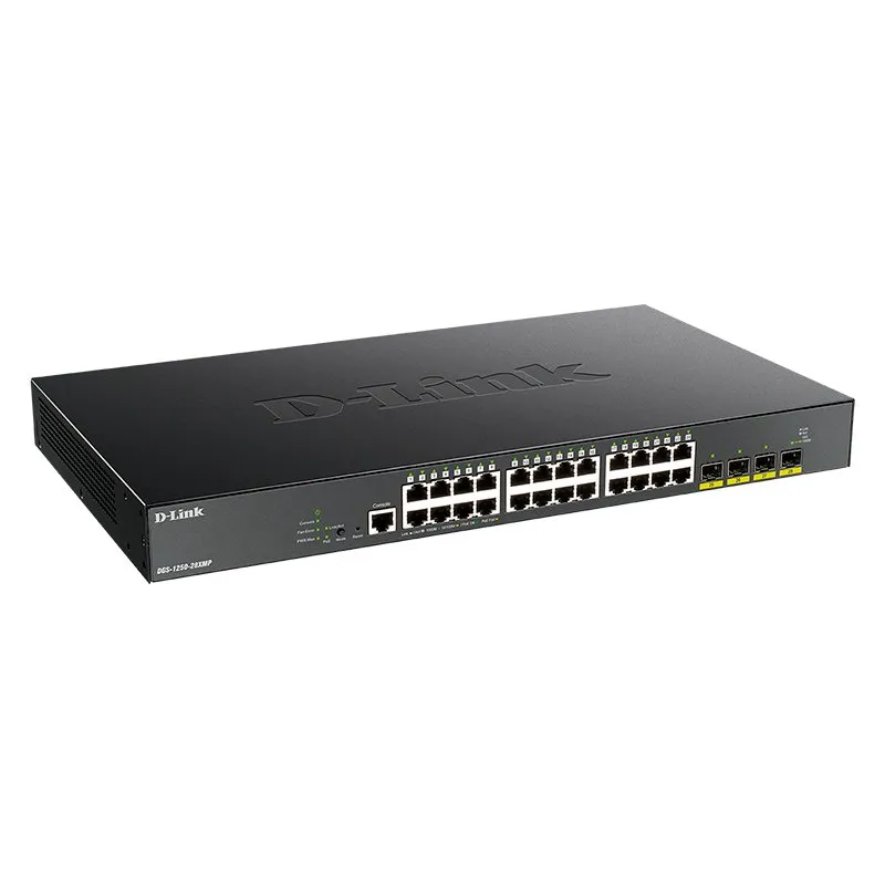 D-Link DGS-1250-28XMP/E Switch 24xGb PoE 4x10Gb - Imagem de Detalhe 6