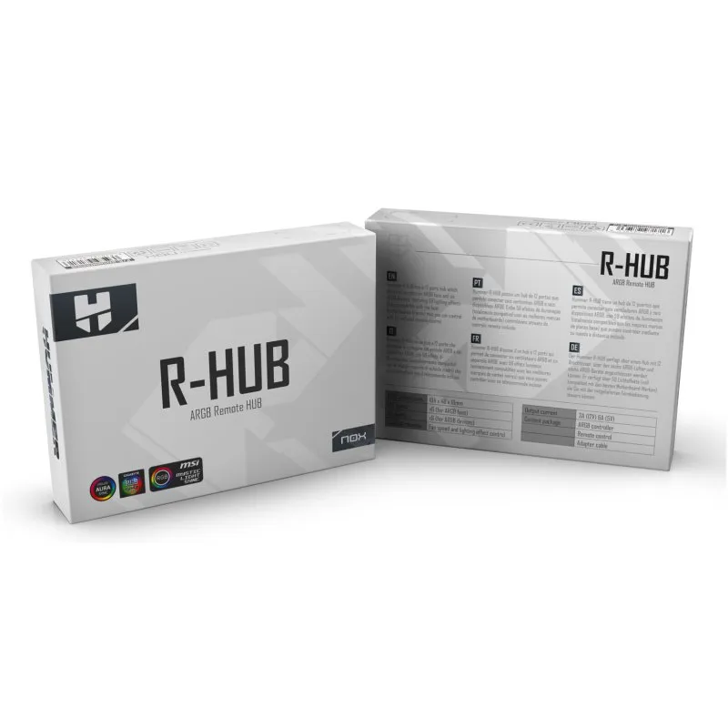 Nox HUMMER R-HUB Controlador ARGB Led/Ref. - Imagem de Detalhe 24