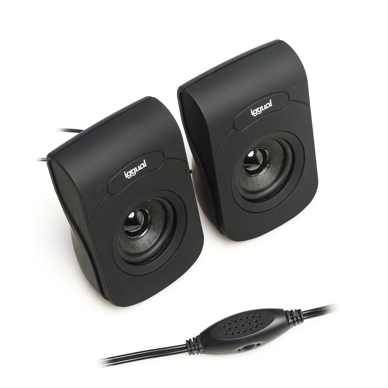 iggual Altifalantes 2.0 6W mini-jack + USB - Imagem de Detalhe 24