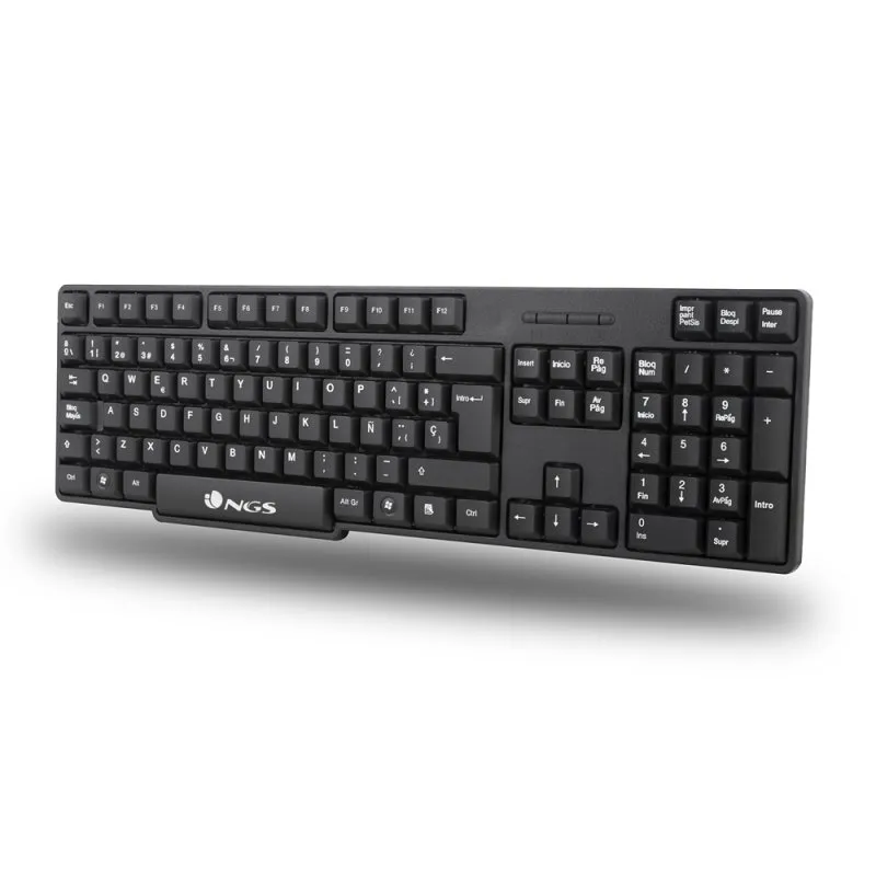 NGS EUPHORIAKIT TECL + RATÃO WIRELESS 2,4GHZ NEGRO - Imagem de Detalhe 16
