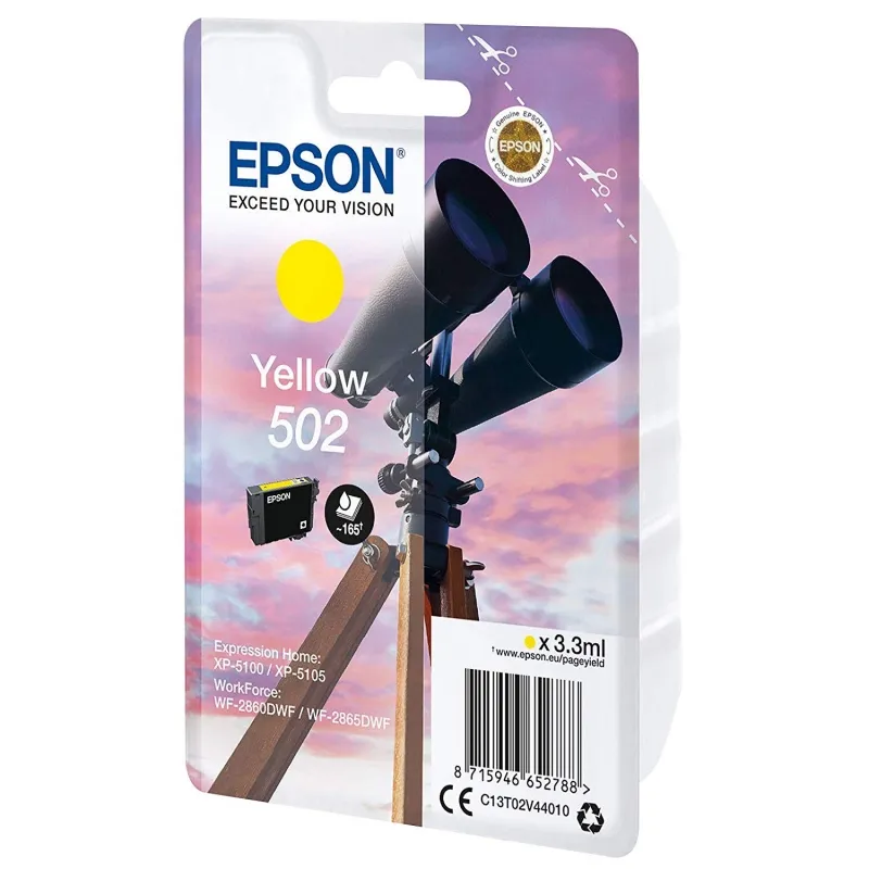 Epson Cartucho 502 Amarelo - Imagem de Detalhe 8