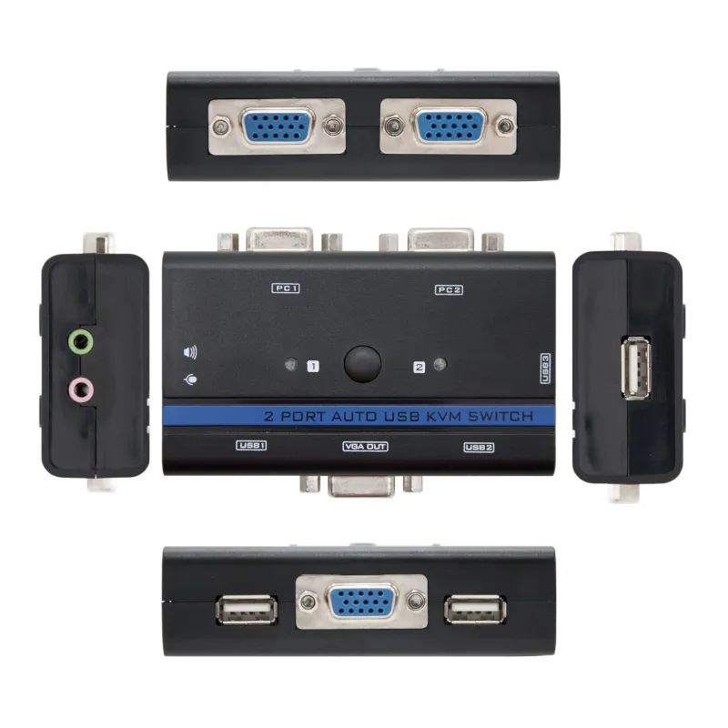 Nanocable Switch KVM VGA USB 1u-2PC+Cabos - Imagem de Detalhe 15