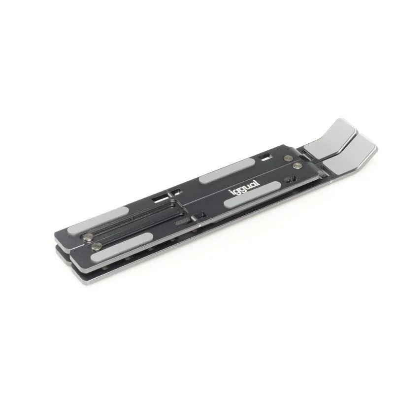 iggual Suporte elevador dobrável portátil 17" cinza - Imagem de Detalhe 23