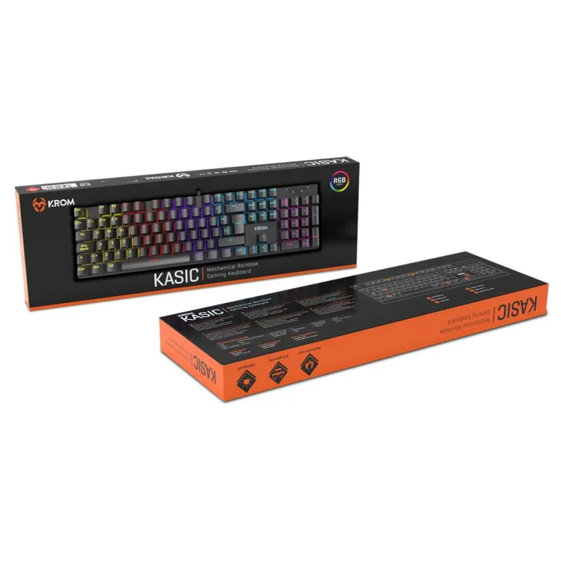 KROM teclado mecânico KASIC rgb - Imagem de Detalhe 24