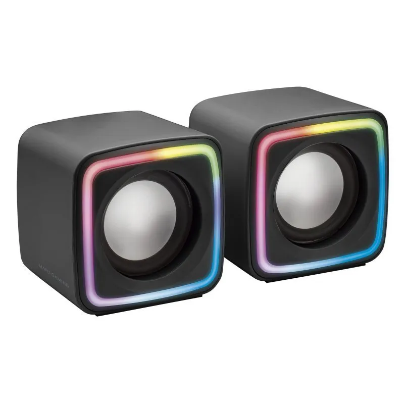 MARS GAMING Colunas MSCUBE Premium 8W PRETO - Imagem de Detalhe 16
