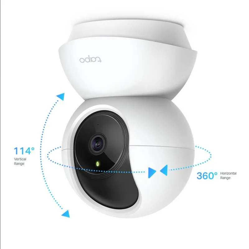 TP-Link TC70 Câmera de Casa WiFi 1080p microSD 360º - Imagem de Detalhe 8