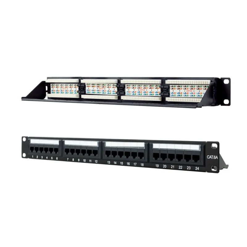 Nanocable Painel de Patch 24P CAT.6A UTP 19"1U Dual - Imagem de Detalhe 15