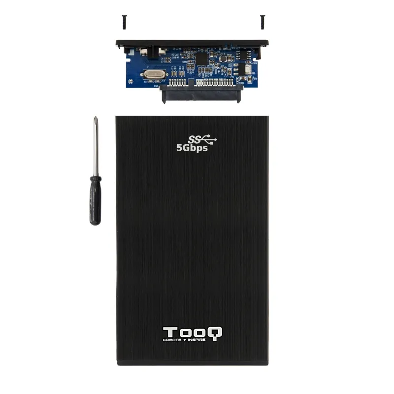 TooQ TQE-2522B caixa HD 2.5" SATA3 USB 3.0 Preta - Imagem de Detalhe 27