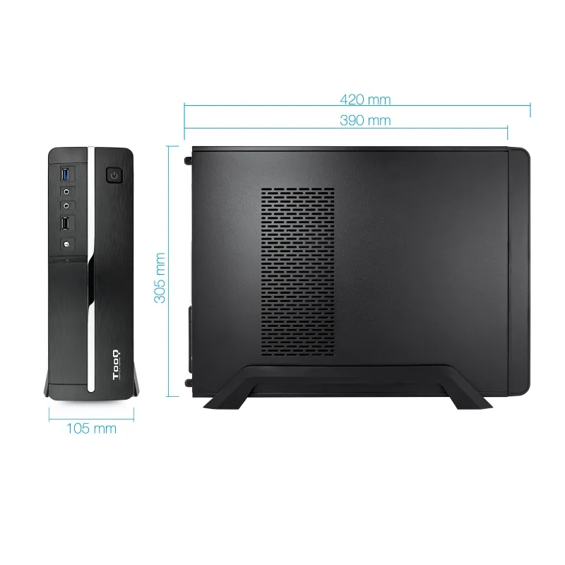 Tooq Caixa Micro ATX/ITX TQC-3005U3 500W USB3.0 - Imagem de Detalhe 27