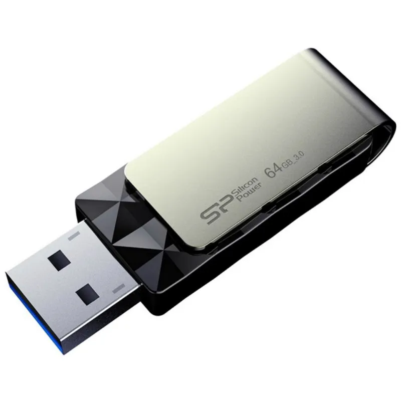 SP memória USB Blaze B30 USB 3.1 Gen1 64GB Preto - Imagem de Detalhe 17