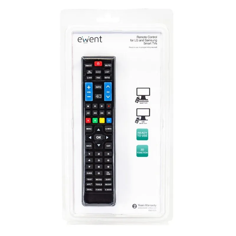 EWENT EW1575 Mando TV universal para LG e Samsung - Imagem de Detalhe 27