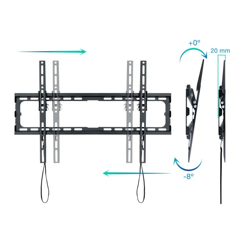 Tooq Suporte de parede LP1081T-B inclui ecrãs 37-80" - Imagem de Detalhe 18