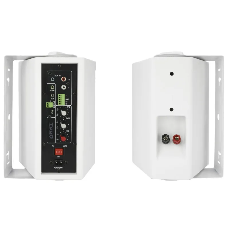 Tooq TQOWS-01W Altifalantes de Parede Pizarra Dig.2x30W - Imagem de Detalhe 28