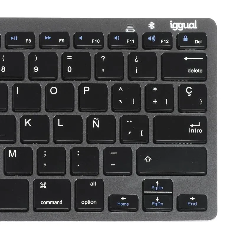 iggual Teclado Bluetooth Slim TKL-BT preto 2 canal - Imagem de Detalhe 35