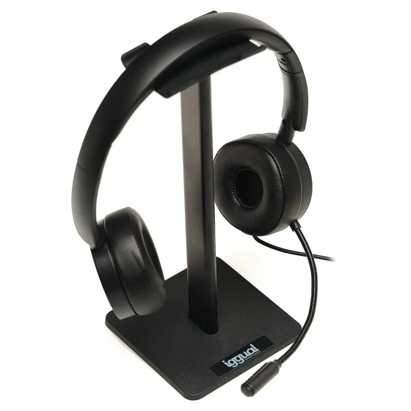 iggual Kit de auriculares Dual Tech + suporte SA22 - Imagem de Detalhe 29