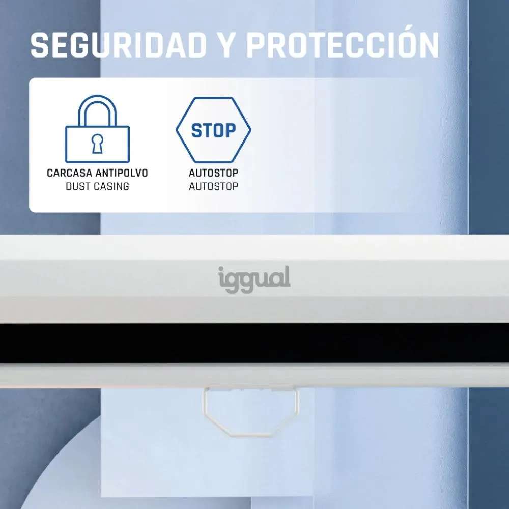 iggual Tela manual 4:3 112" 200x200 cm - Imagem de Detalhe 65