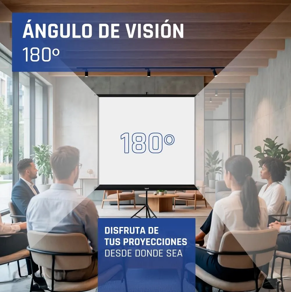 iggual Ecrã 112" 200x200 cm com tripé+bolsa - Imagem de Detalhe 76