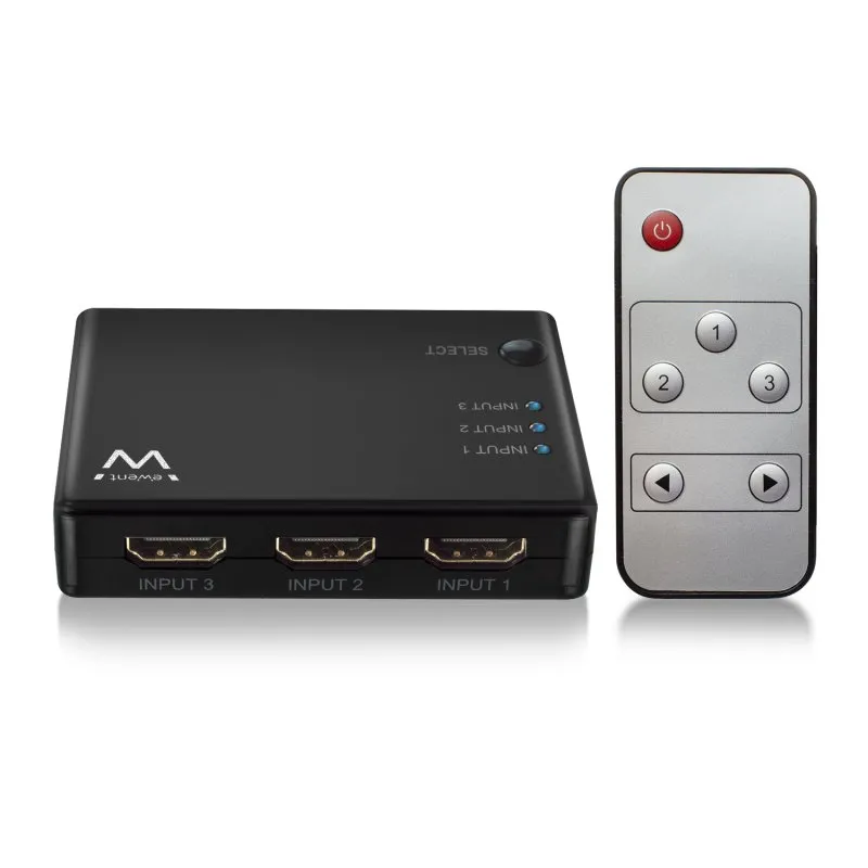 EWENT EW3730 Switch HDMI 4K 3x1 com comando à distância - Imagem de Detalhe 21