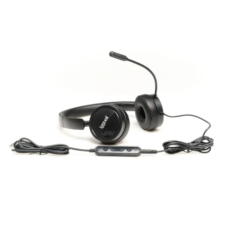 iggual Auriculares com micro Dual Tech USB/3,5 mm - Imagem de Detalhe 22