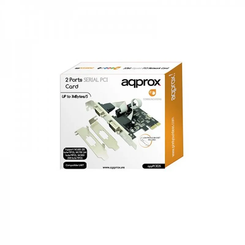 approx! APPPCIE2S Tarj. Cont. 2 Série PCI-E LP&HP - Imagem de Detalhe 23