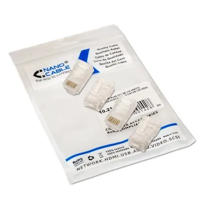 Nanocable Conector RJ45 Categoria 5 UTP 100 Unidades - Imagem de Detalhe 23