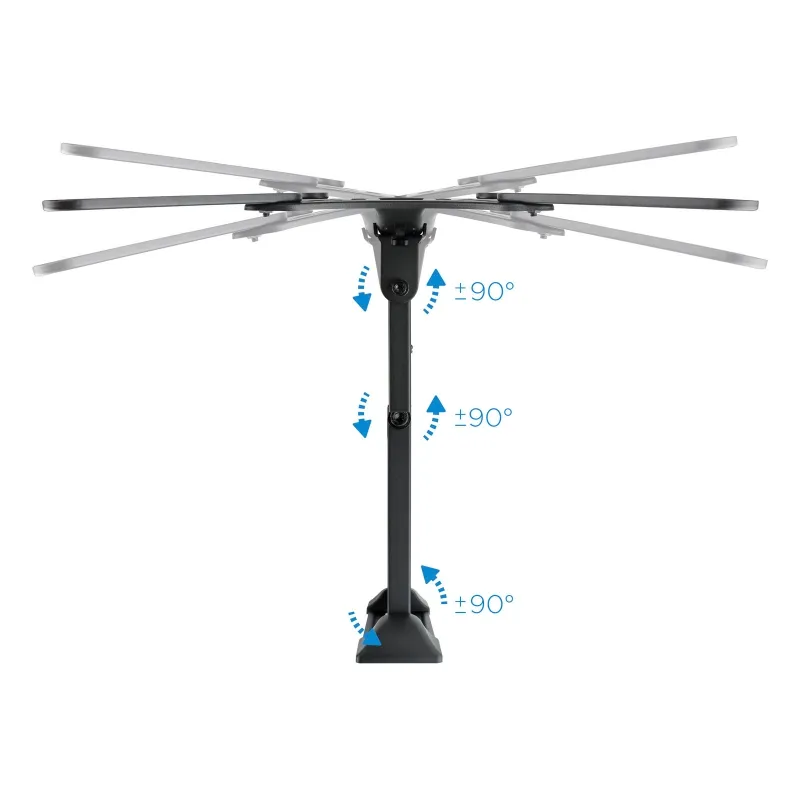 Tooq LP6055TN-B Suporte TV Inclina/gira 23"-55" 3Piv - Imagem de Detalhe 23
