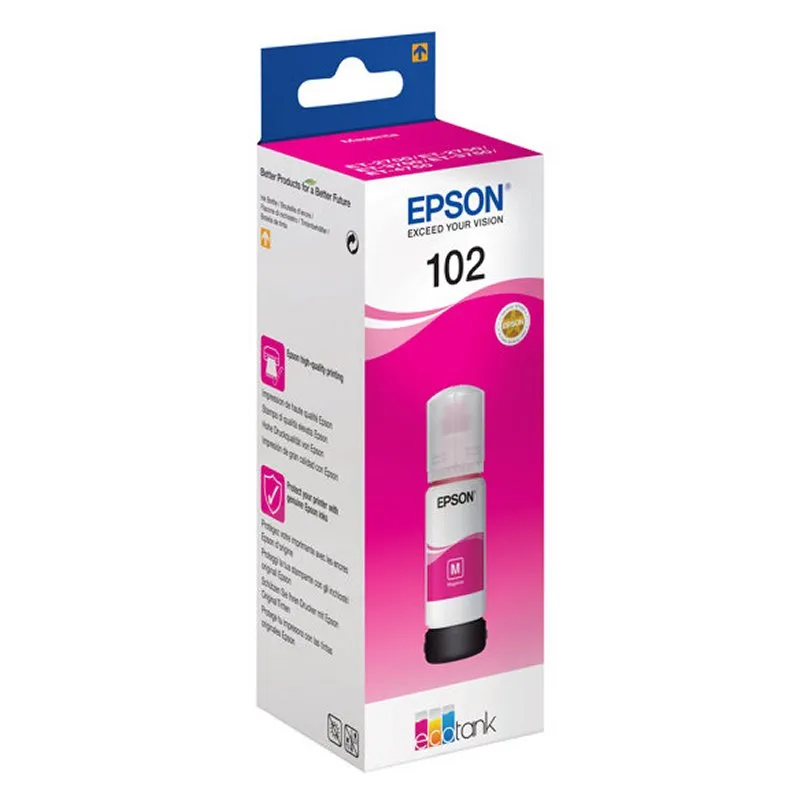 Epson Botella Tinta Ecotank 102 Magenta - Imagem de Detalhe 23