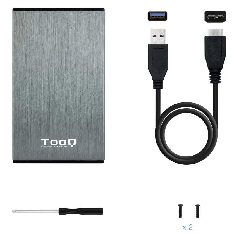 Tooq TQE-2527G Caixa HDD 2.5" USB 3.1 Gen1/USB 3.0 - Imagem de Detalhe 34