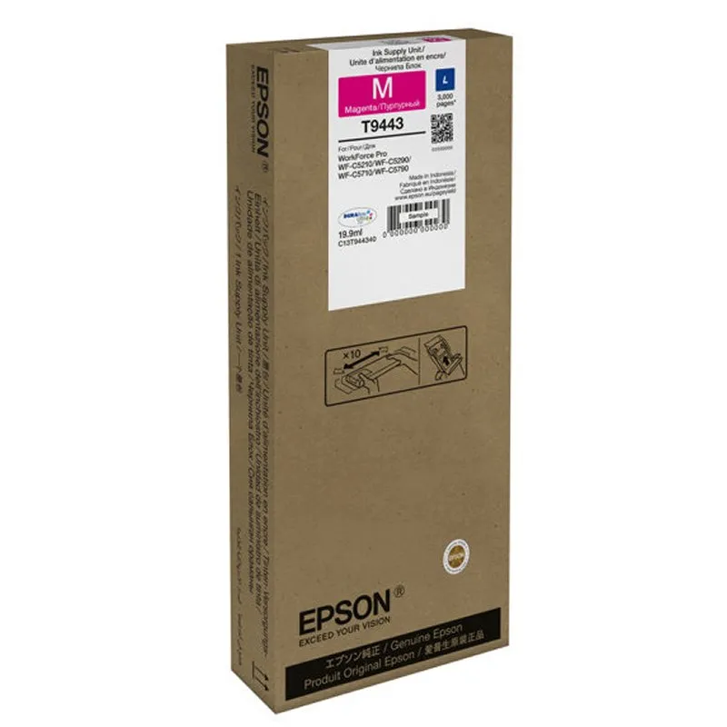 Epson Cartucho T9443 Magenta - Imagem de Detalhe 13