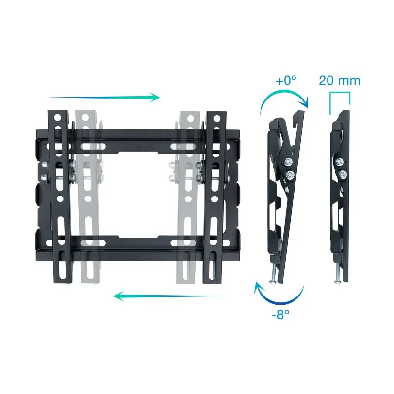Tooq Suporte de parede LP1044T-B inclui ecrãs 23-43" - Imagem de Detalhe 28