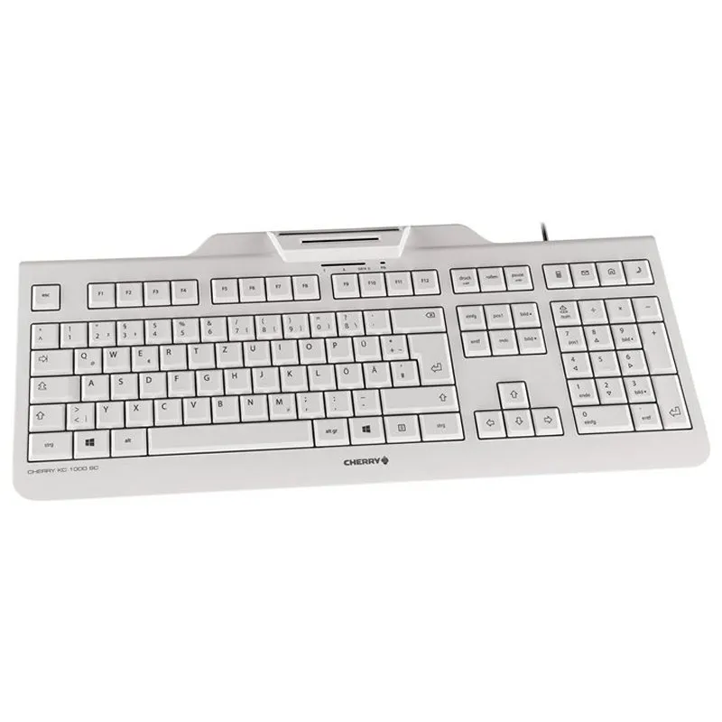 Cherry Teclado+Leitor Chip Integrado (DNIe) Branco - Imagem de Detalhe 41
