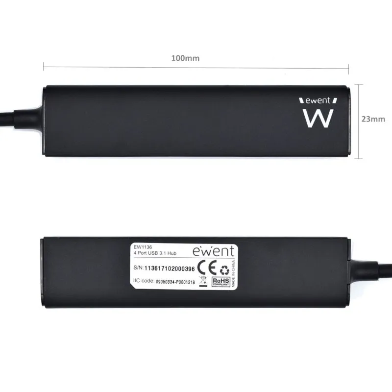 EWENT EW1136  Hub 4 Portas USB 3.0 - Imagem de Detalhe 27