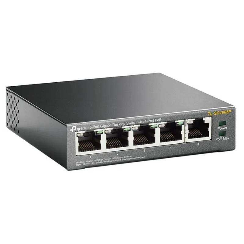 TP-LINK TL-SG1005P Switch 5xGB 4xPoE - Imagem de Detalhe 41