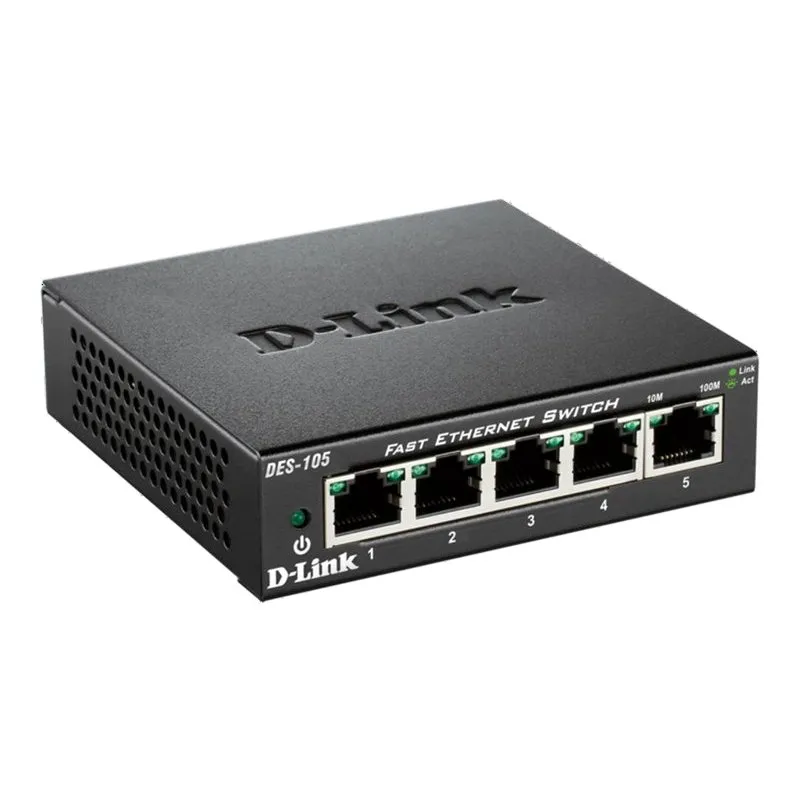 D-Link DES-105 Switch 5x10/100Mbps Metal - Imagem de Detalhe 28