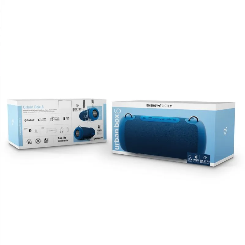 Energy Sistem Urban Box 6 Azul Marinho - Imagem de Detalhe 33